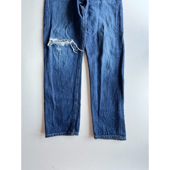 CITIZENS OF HUMANITY Liya Lowe Dark High Rise Slim Straight Jeans, Size 29 - Picture 6 of 14